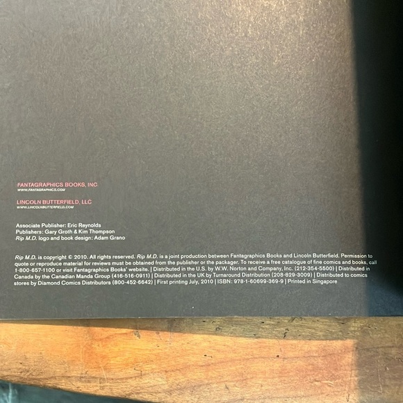 Book: RIP M.D. Graphic Novel by M.Schauer M.Lessa M.Vosburg J.Yamaguchi - Picture 5 of 16